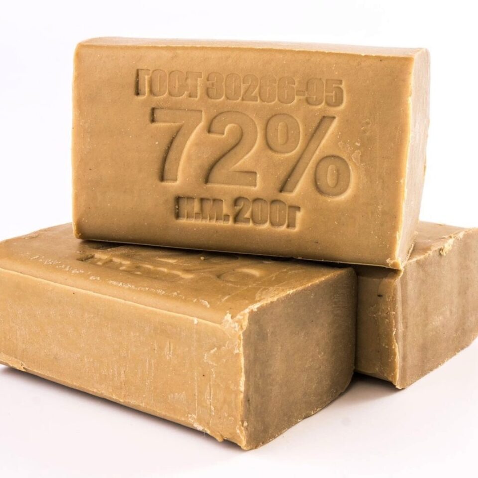 хозяйственное мыло 72% дектярное