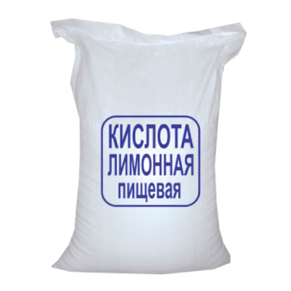 Кислота лимонная пищевая Е330 25 кг мешок оптовая продажа