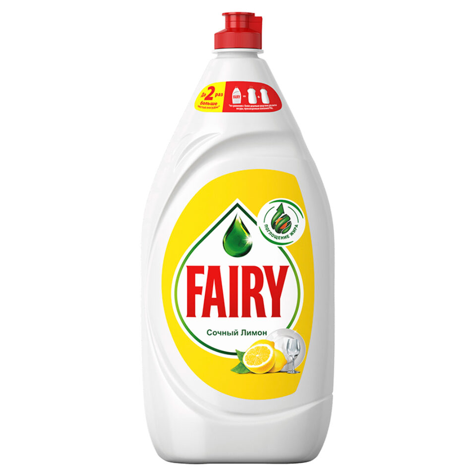 Гель для мытья посуды Fairy Сочный Лимон экономичный 450 мл